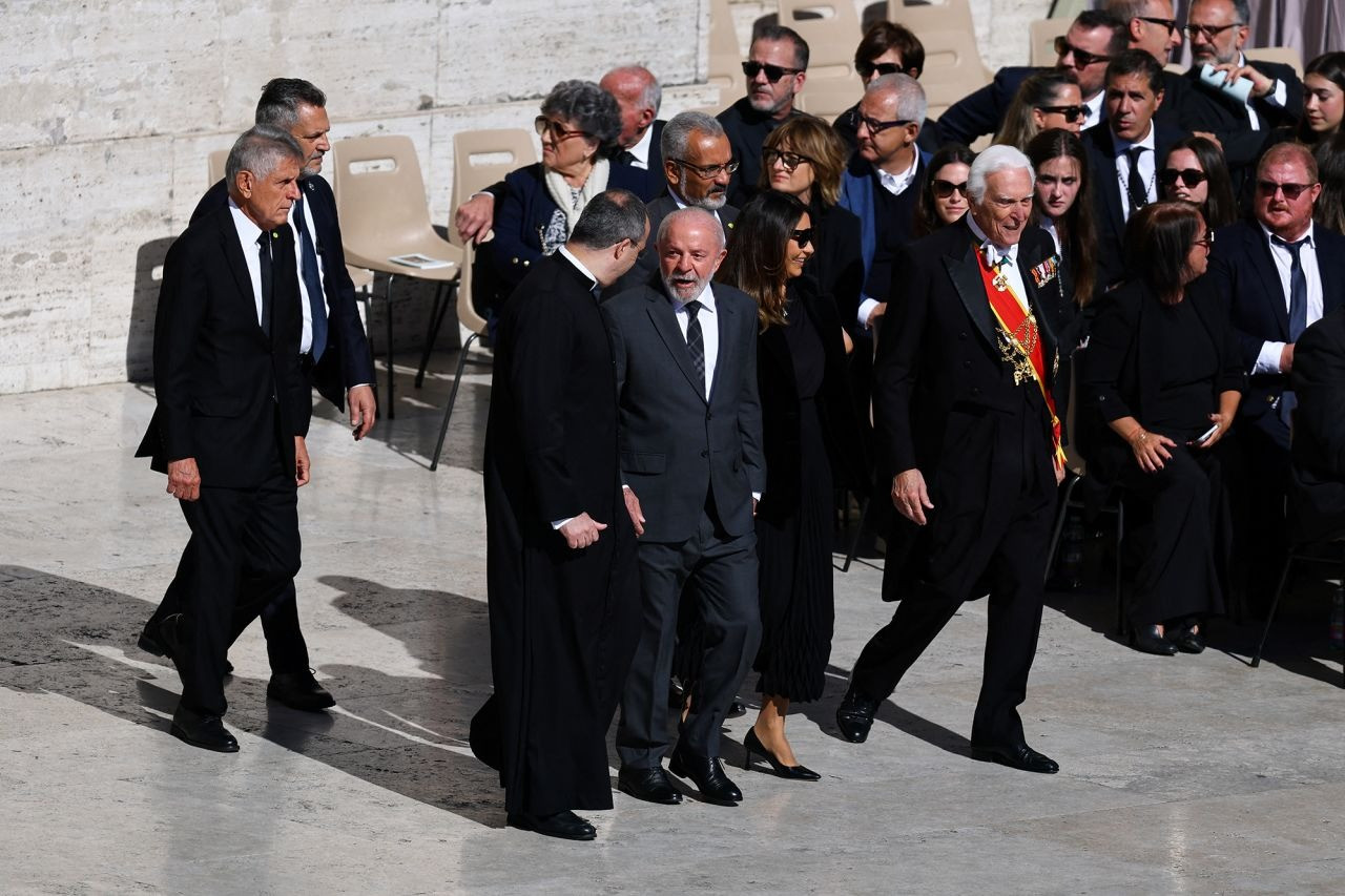 Tổng thống Brazil Luiz Inacio Lula da Silva và phu nhân Rosangela "Janja" da Silva. (Ảnh: Reuters) Tổng thống Brazil Luiz Inacio Lula da Silva và phu nhân Rosangela "Janja" da Silva. (Ảnh: Reuters)