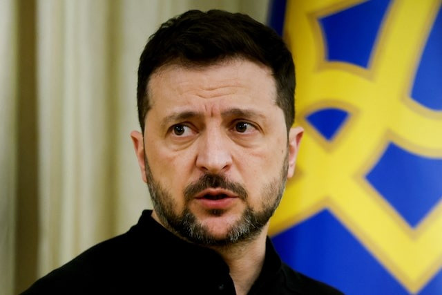 Tổng thống Ukraine Volodymyr Zelensky. (Ảnh: Reuters) Tổng thống Ukraine Volodymyr Zelensky. (Ảnh: Reuters)