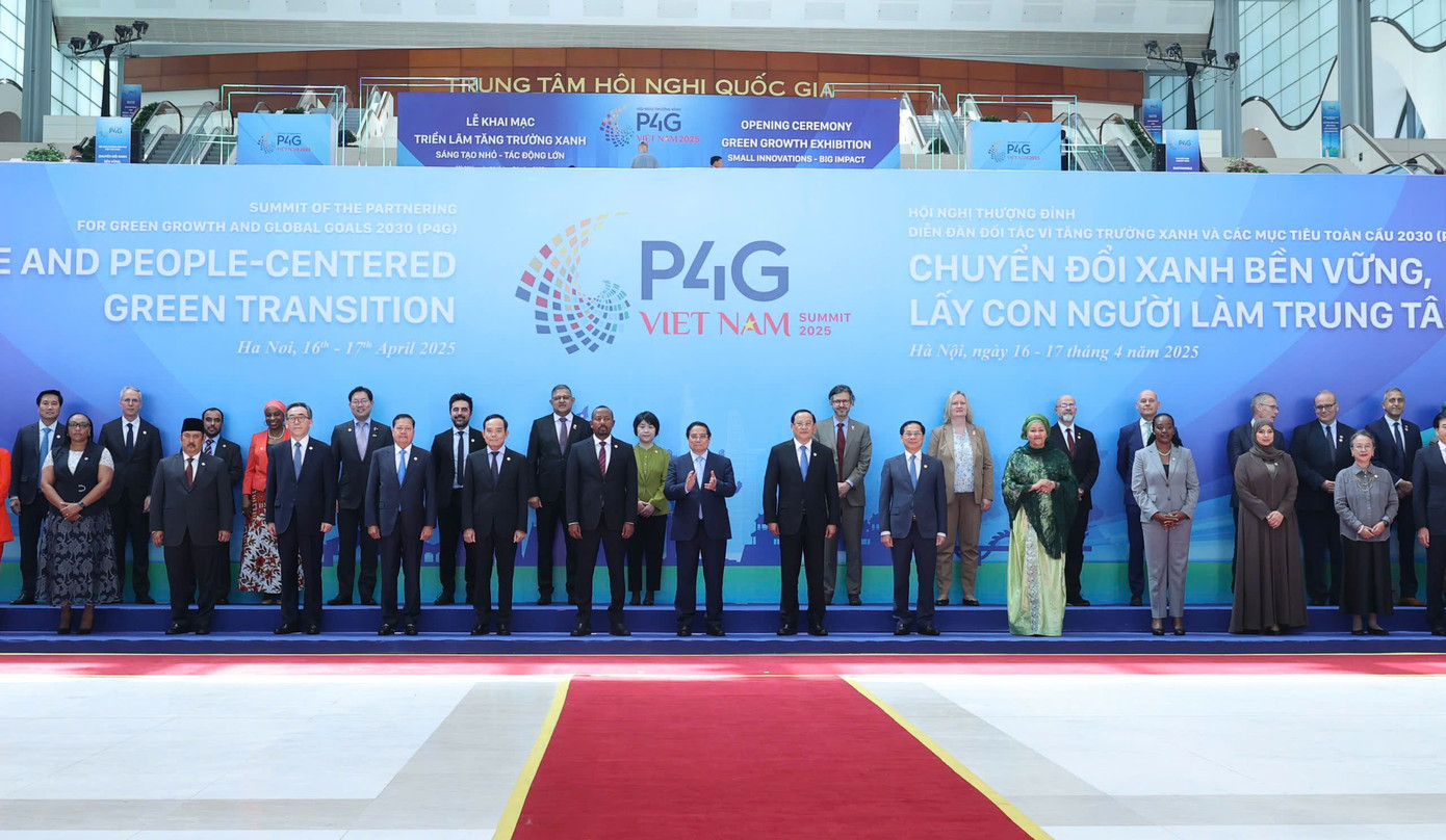 Triển lãm Tăng trưởng xanh do Bộ Khoa học và Công nghệ phối hợp với Bộ Ngoại giao tổ chức, diễn ra bên lề Hội nghị thượng đỉnh Đối tác vì Tăng trưởng xanh và Mục tiêu toàn cầu 2030 (P4G).