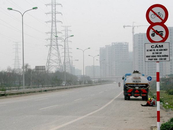 Chỉ có duy nhất một tấm biển cấm