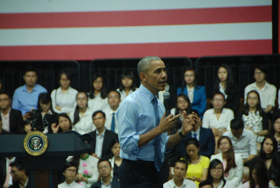 Tổng thống Mỹ Obama kết thúc chuyến thăm Việt Nam ảnh 9