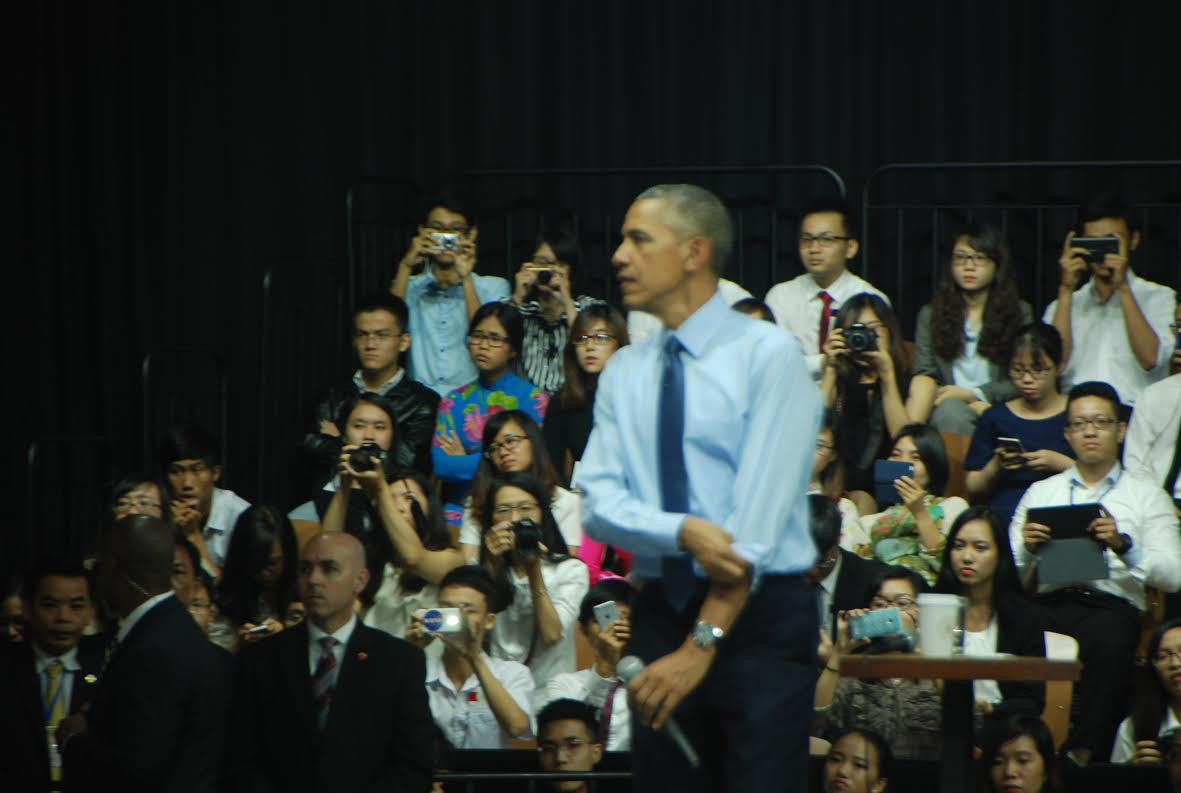 Tổng thống Mỹ Obama kết thúc chuyến thăm Việt Nam ảnh 10