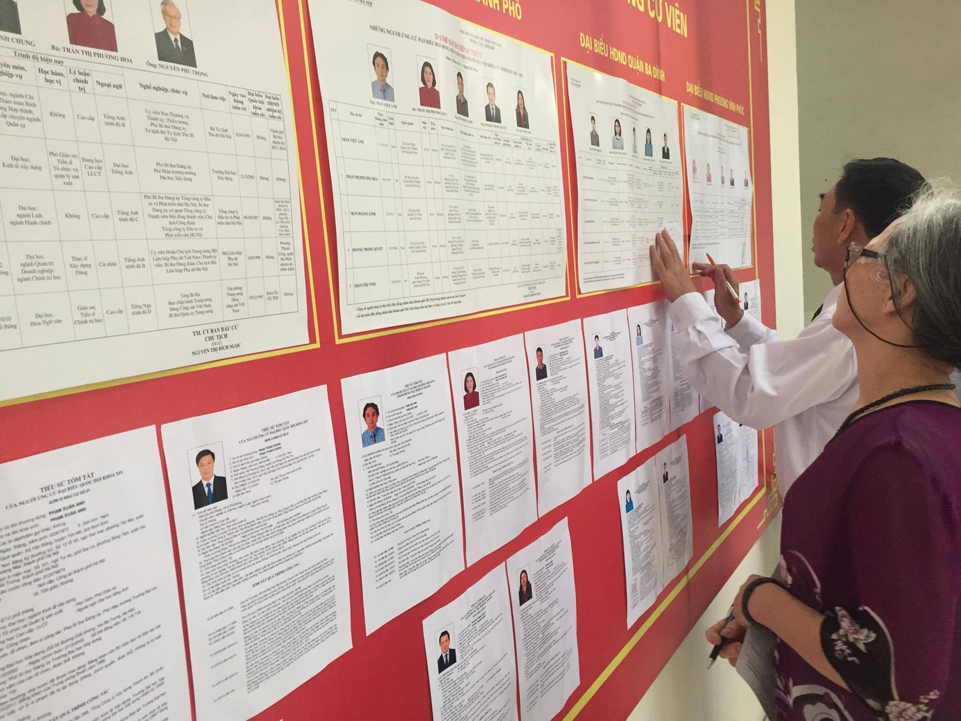 Cả nước đã có gần 96% cử tri đi bầu cử ảnh 84