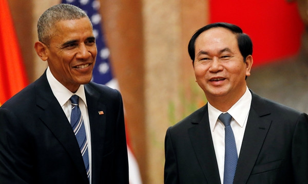 Ông Obama thưởng thức bún chả Hà Nội ảnh 47