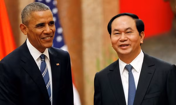 Ông Obama thưởng thức bún chả Hà Nội ảnh 47