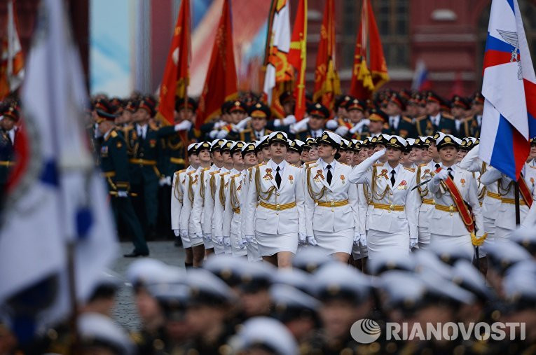 Hùng tráng lễ duyệt binh mừng Ngày Chiến thắng ở Nga ảnh 29