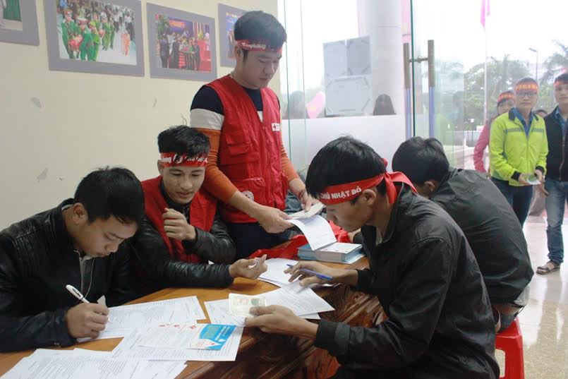 Chủ Nhật Đỏ 2016 đã tiếp nhận 11.763 đơn vị máu ảnh 54