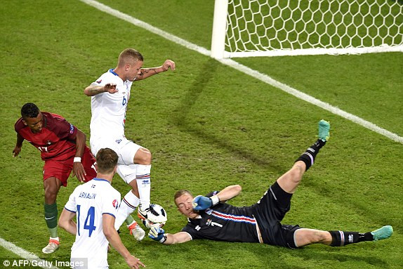 Ronaldo 'tịt ngòi', Bồ Đào Nha chia điểm với Iceland ảnh 19