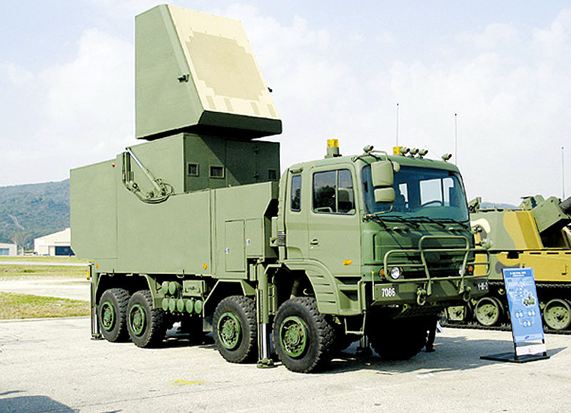 Đài radar dẫn đường- sản xuất theo đơn đặt hàng của Hàn Quốc