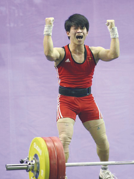 Lực sỹ cử tạ Trần Lê Quốc Toàn - gương mặt hy vọng sẽ giành huy chương?