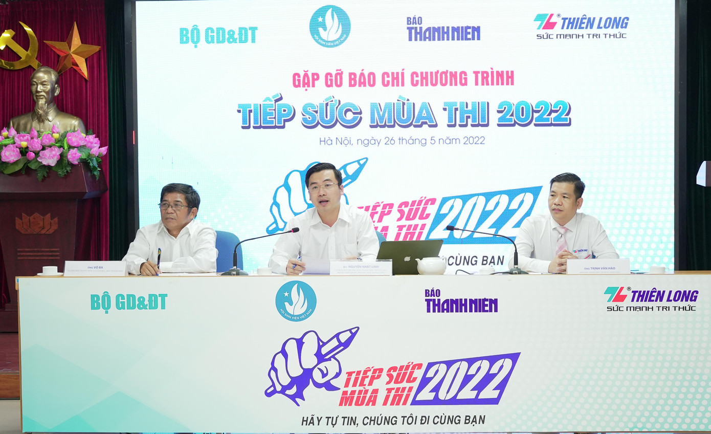 Ban tổ chức giới thiệu Chương trình Tiếp sức mùa thi năm 2022 Ban tổ chức giới thiệu Chương trình Tiếp sức mùa thi năm 2022