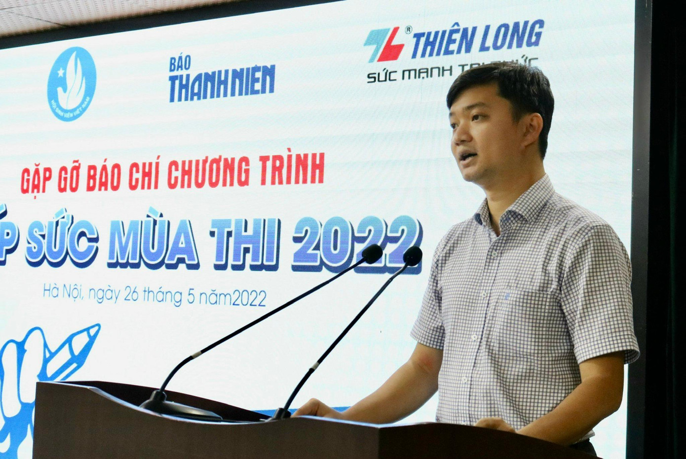 Anh Nguyễn Minh Triết, Bí thư T.Ư Đoàn, Chủ tịch T.Ư Hội SVVN phát biểu tại chương trình Anh Nguyễn Minh Triết, Bí thư T.Ư Đoàn, Chủ tịch T.Ư Hội SVVN phát biểu tại chương trình