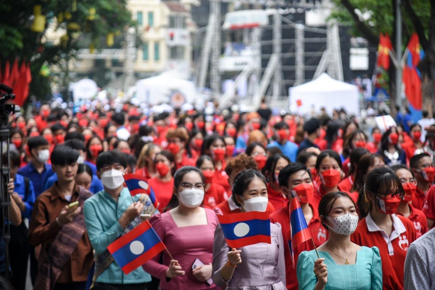 Hàng ngàn bạn trẻ tham gia Festival Thanh niên Đông Nam Á