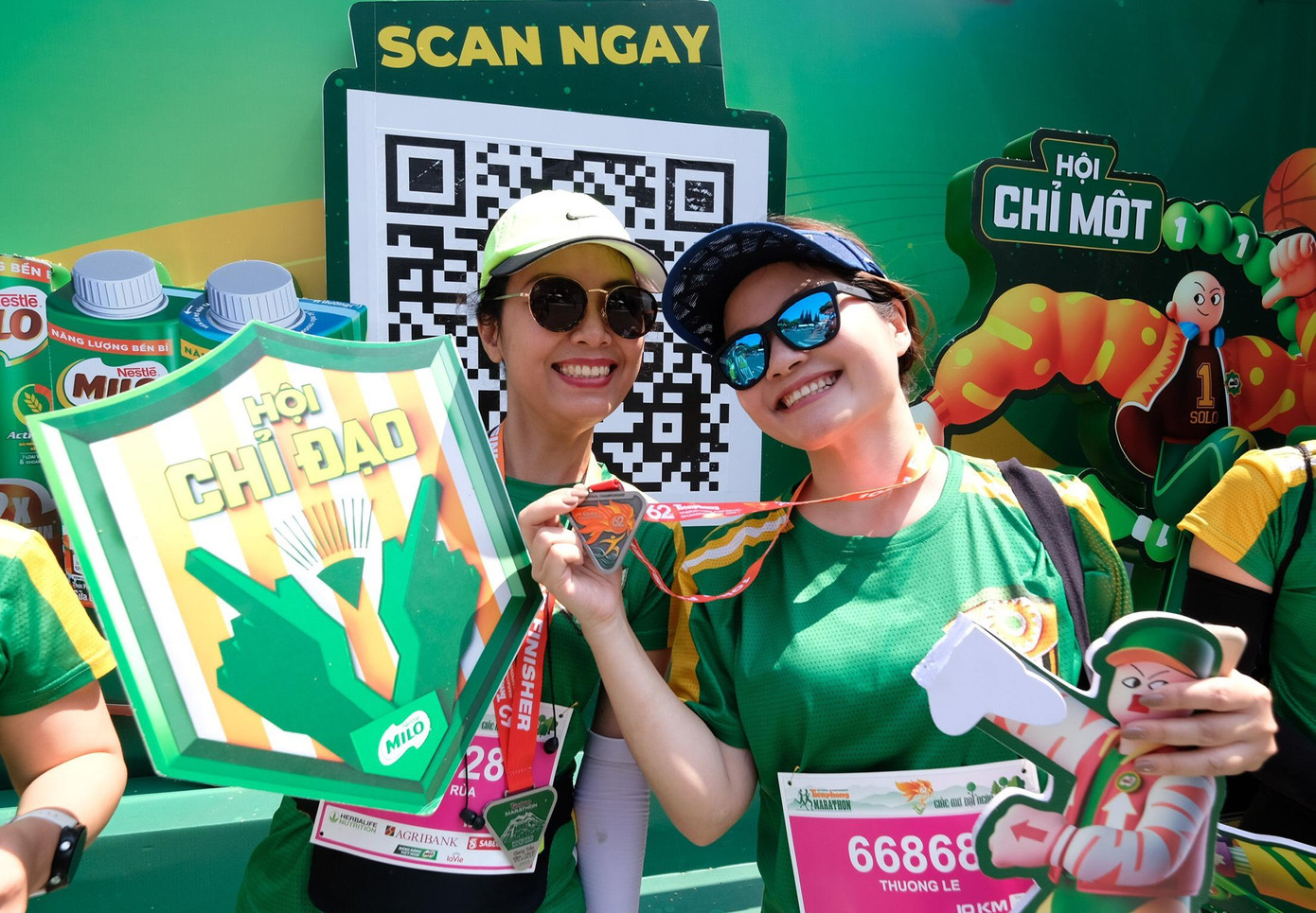 Nhiều vận động viên đến từ Nestlé Việt Nam đã sải bước trên đường chạy Tiền Phong Marathon