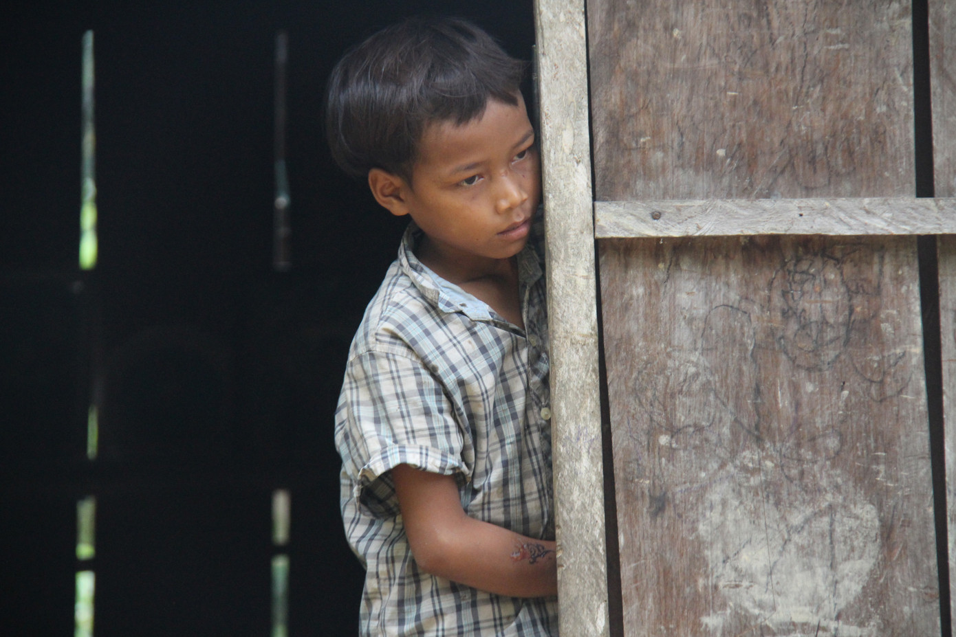 Vào rừng sâu 'bắt' từng học trò ra lớp ảnh 2