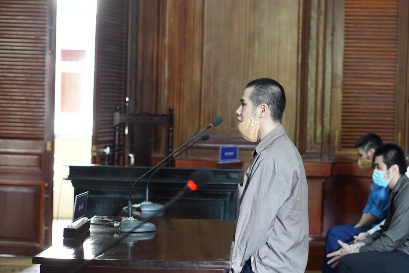 Bị cáo Đỗ Hữu Quốc Huy. Bị cáo Đỗ Hữu Quốc Huy.