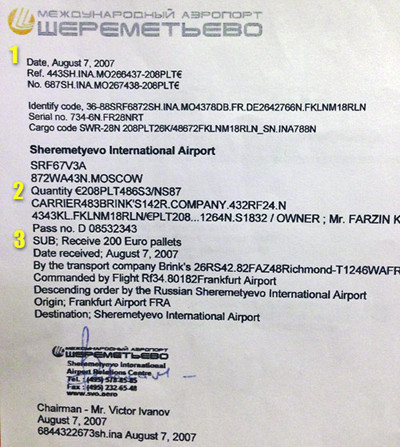  Tờ hoá đơn nhận hàng đáng ngờ