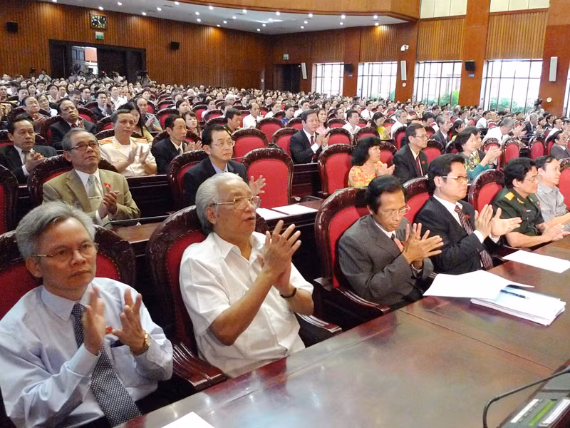 Quốc hội họp phiên toàn thể. Ảnh: Hồng Vĩnh