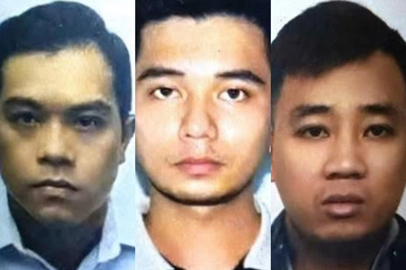 3 đối tượng bị bắt giữ khi đang lẩn trốn tại Gia Lai.