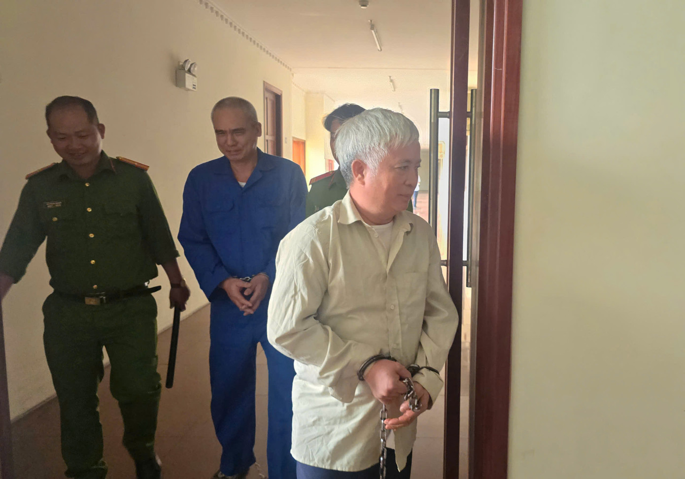 Bị cáo Nguyễn Văn Quý tại tòa án ngày 31/3. Bị cáo Nguyễn Văn Quý tại tòa án ngày 31/3.