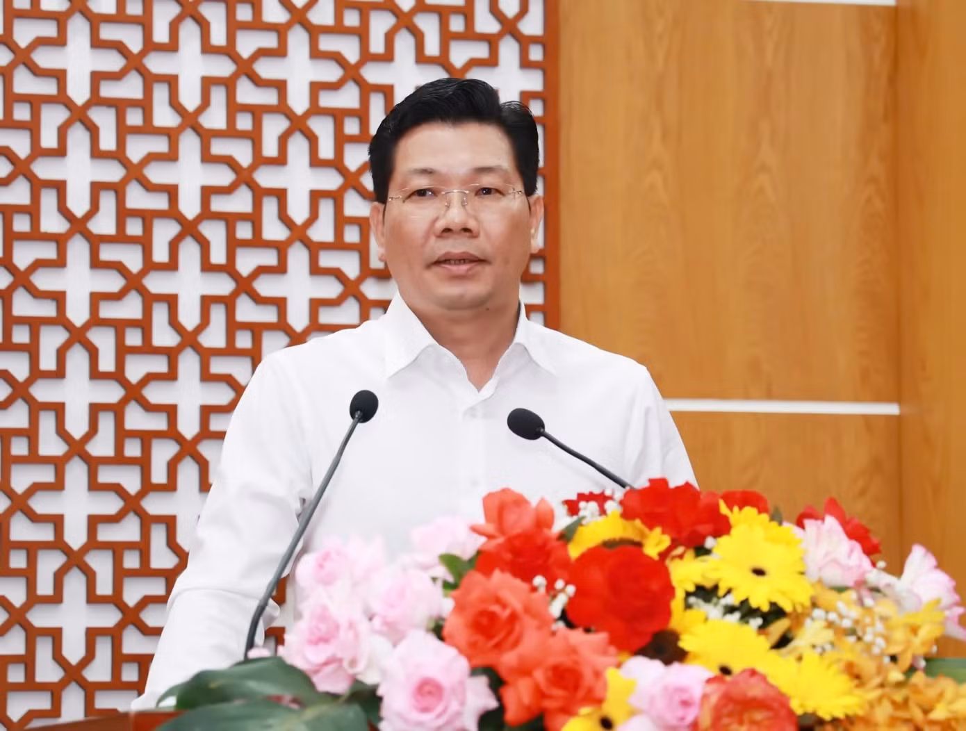 Tân Bí thư Tỉnh ủy Tây Ninh Nguyễn Mạnh Hùng. Ảnh: BTN