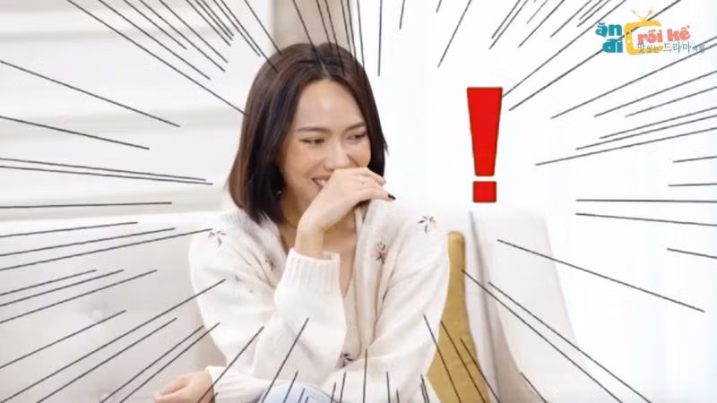 Diệu Nhi ngại ngùng bày tỏ trên sóng truyền hình về việc không thả bình luận ở các bài post của Lee Dong Wook.
