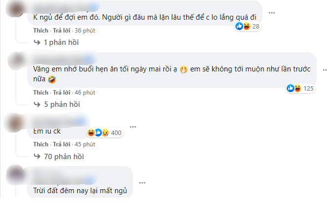 Phần bình luận hài hước của fan hâm mộ dành cho bài đăng của nam ca sĩ. Phần bình luận hài hước của fan hâm mộ dành cho bài đăng của nam ca sĩ.