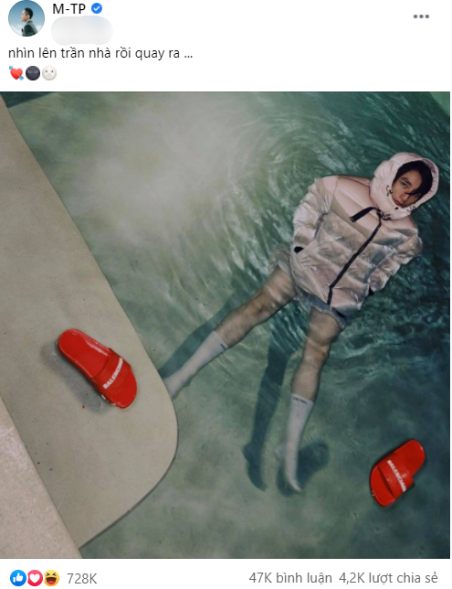 Bài đăng của Sơn Tùng M-TP tiếp tục gây chú ý với khán giả.