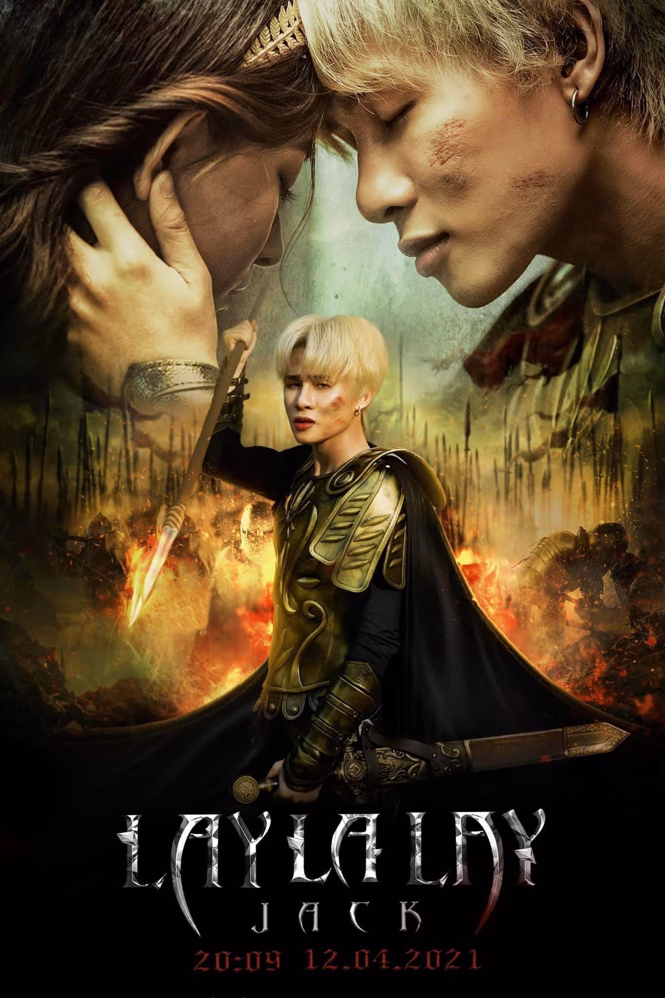 Poster chính thức của ca khúc Lay La Lay.
