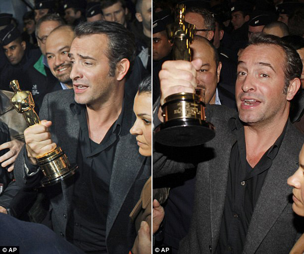 Jean Dujardin là nam diễn viên người Pháp đầu tiên giành giải Oscar