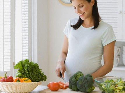 Dinh dưỡng phù hợp tốt cho thai nhi. Anhe: Internet