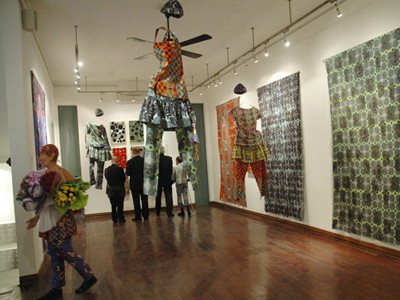 Một góc phòng triển lãm của M. Nurmi (2011)