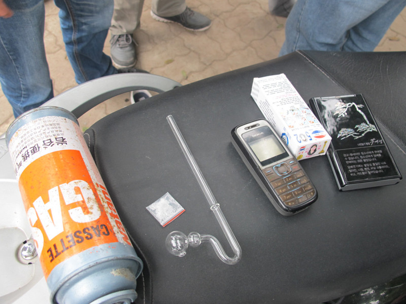 Tang vật của đối tượng Lã Hữu Hòa