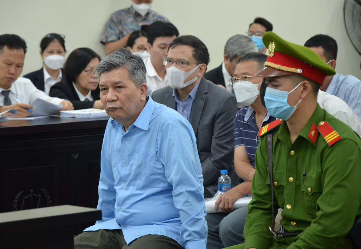 Bị cáo Trần Ngọc Hà tại phiên tòa.