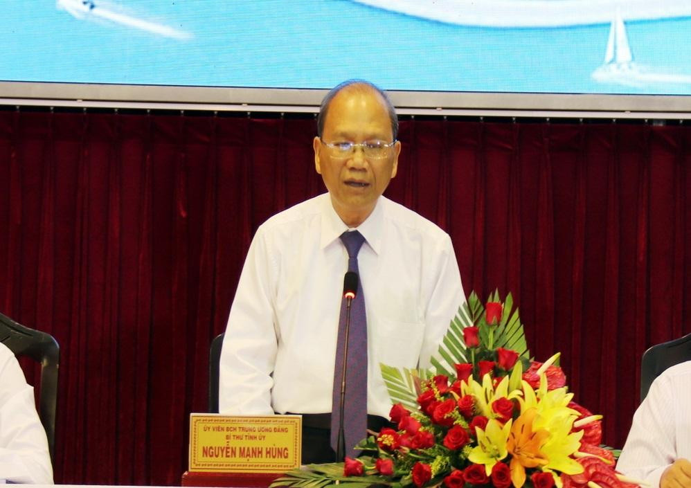 Ông Nguyễn Mạnh Hùng, nguyên Bí thư Tỉnh ủy Bình Thuận bị kỷ luật cảnh cáo