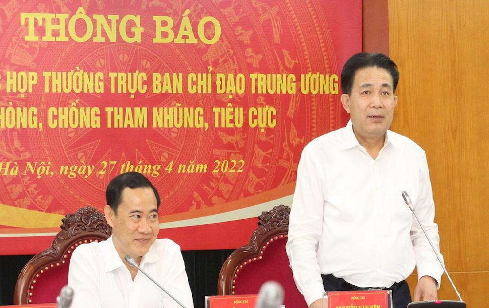 Phó trưởng Ban Nội chính T.Ư Nguyễn Văn Yên Phó trưởng Ban Nội chính T.Ư Nguyễn Văn Yên