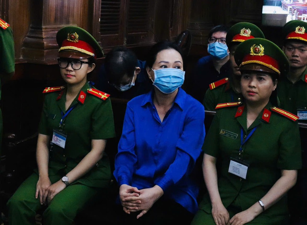 Trương Mỹ Lan tại một phiên tòa sơ thẩm. Ảnh: Tân Châu Trương Mỹ Lan tại một phiên tòa sơ thẩm. Ảnh: Tân Châu