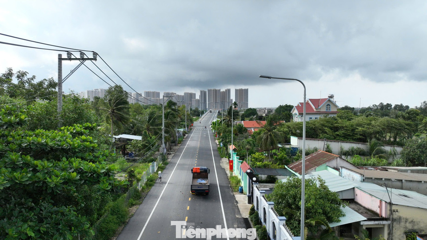 Đường Long Phước vừa khánh thành. Ảnh: Hữu Huy Đường Long Phước vừa khánh thành. Ảnh: Hữu Huy