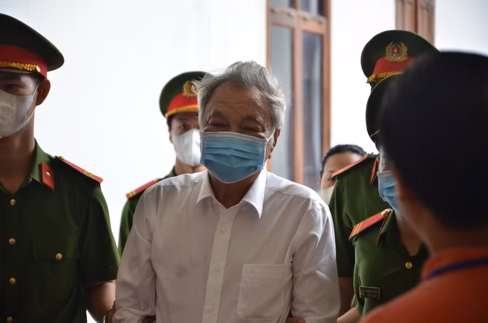 Ông Trần Quí Thanh tại phiên tòa phúc thẩm.