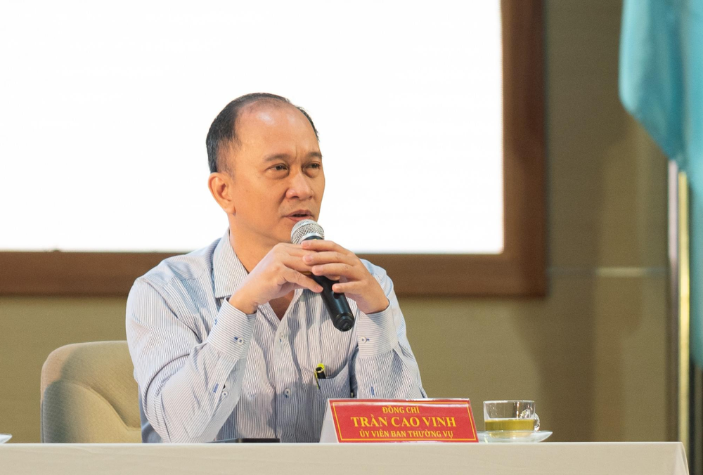 Tân Phó giám đốc ĐHQG TPHCM PGS.TS Trần Cao Vinh