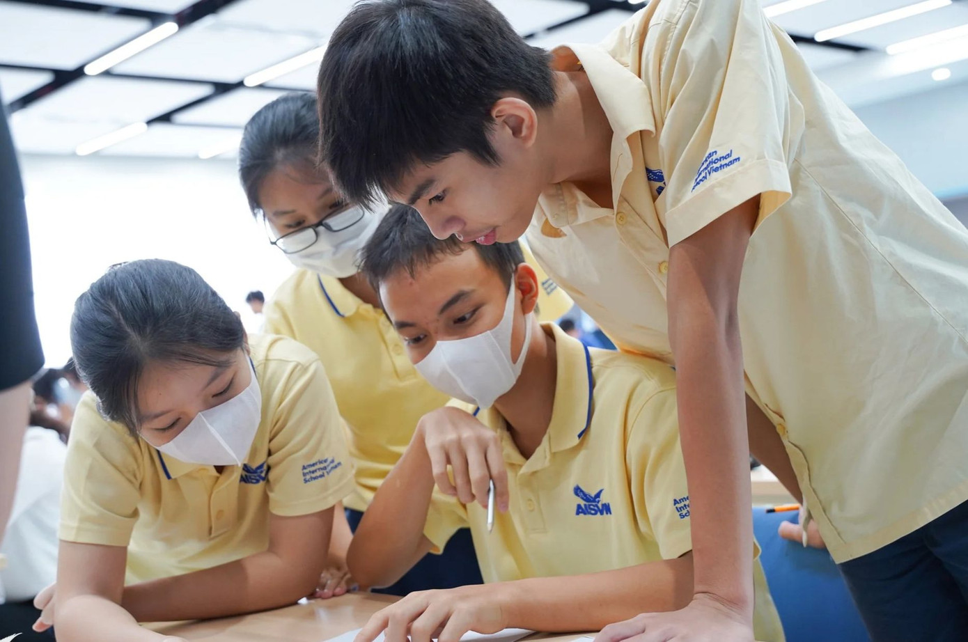 Học sinh Trường Quốc tế Mỹ Việt Nam. Ảnh: Website nhà trường