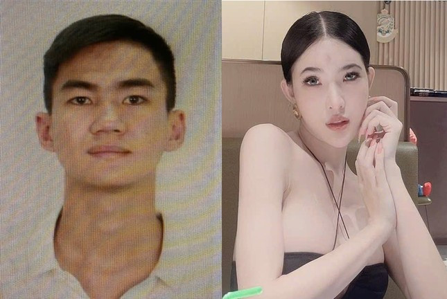 Lâm Thành Trung và Nguyễn Bé Vi. Ảnh: Công an cung cấp.