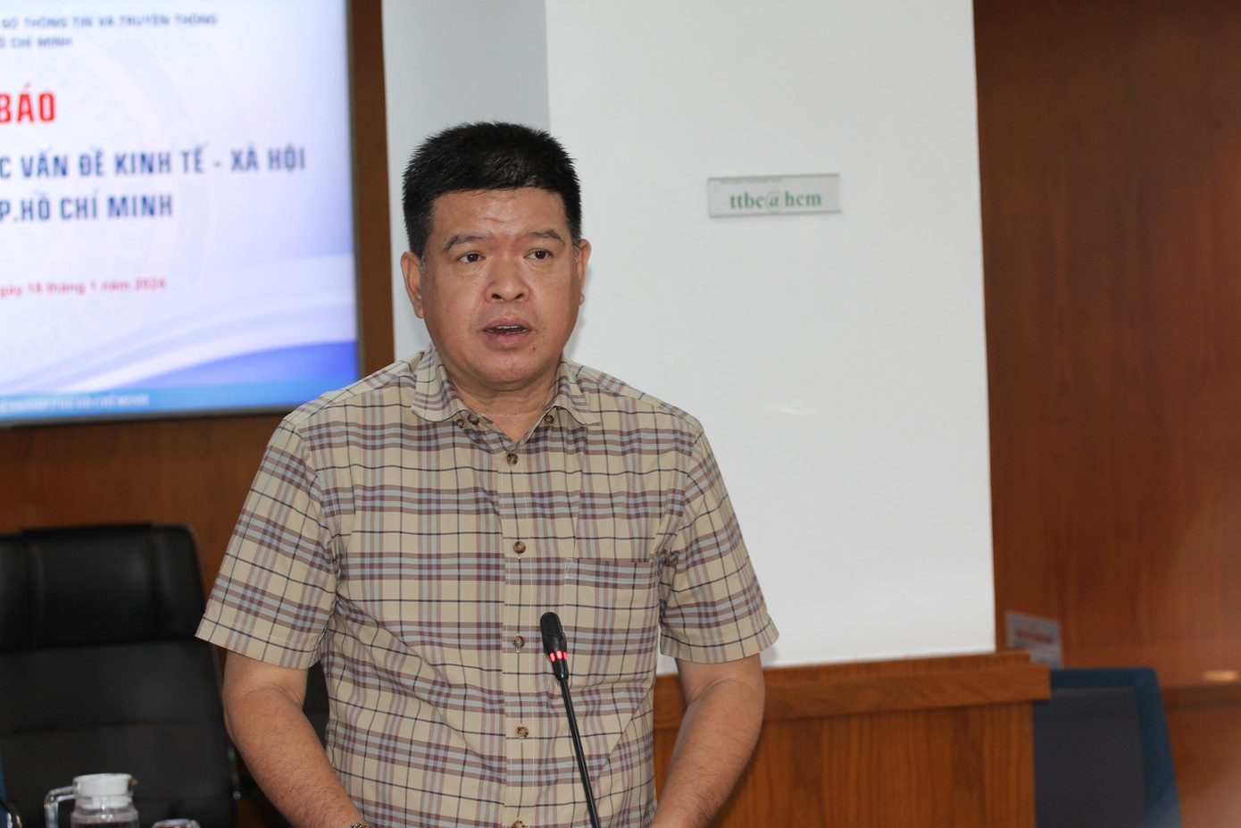 Ông Bùi Hòa An - Phó giám đốc Sở GTVT TPHCM. Ảnh: Thành Nhân.