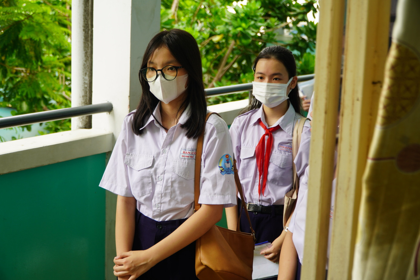 Thí sinh trong buổi thi vào lớp 10 sáng 7/6. Ảnh: Nhàn Lê Thí sinh trong buổi thi vào lớp 10 sáng 7/6. Ảnh: Nhàn Lê