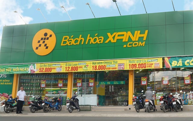 Một cửa hàng Bách Hóa Xanh tại TPHCM