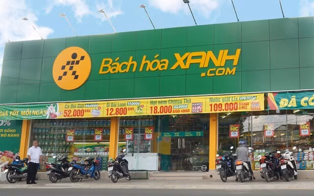 Một cửa hàng Bách Hóa Xanh tại TPHCM Một cửa hàng Bách Hóa Xanh tại TPHCM