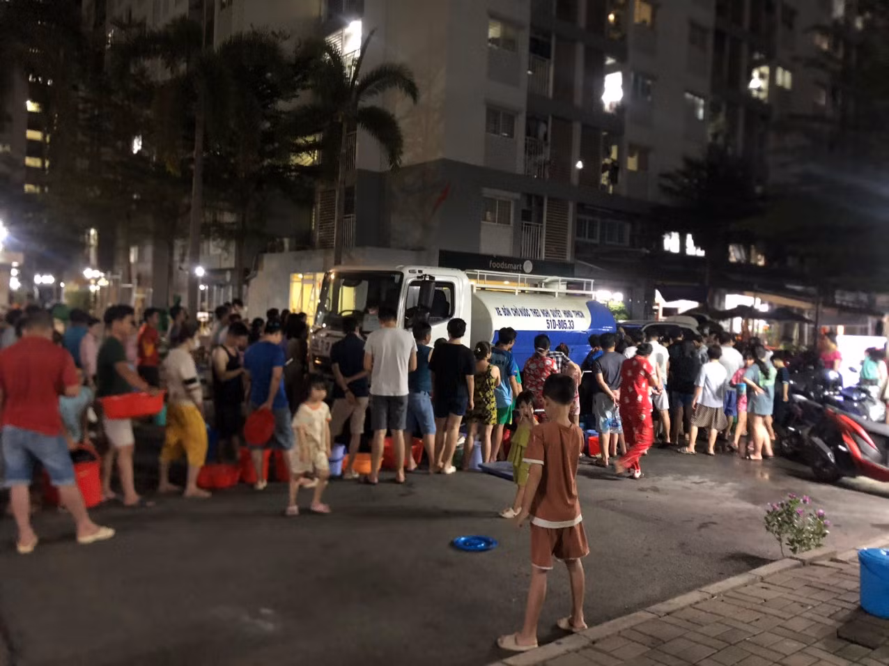 Phía Công ty Cấp nước Thủ Đức chưa thông báo thời gian có nước trở lại tại chung cư Ehomes Phú Hữu