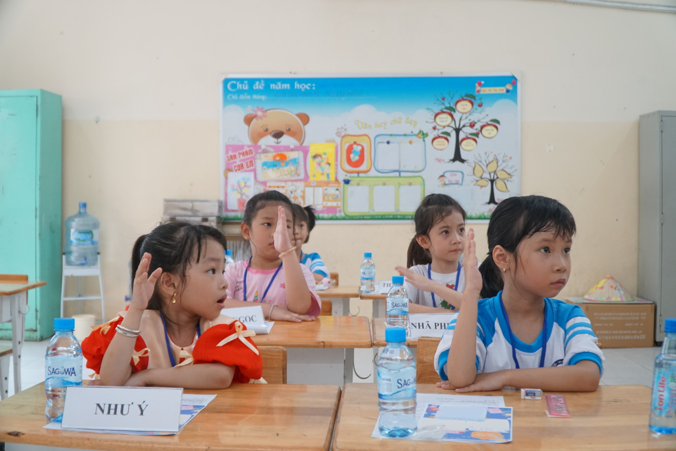 Học sinh TPHCM trong ngày tựu trường. Ảnh: Nhàn Lê