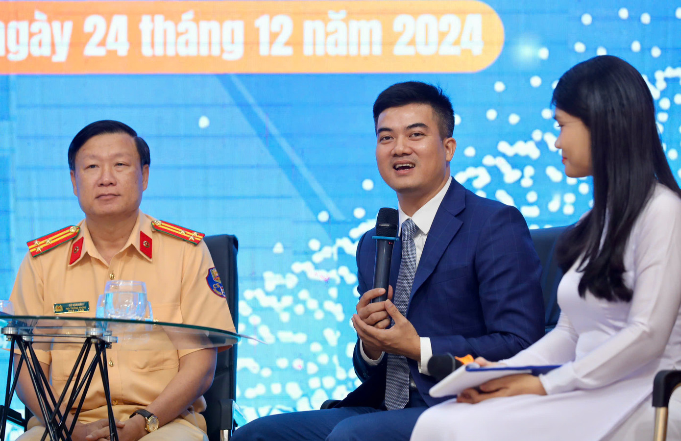 PGS.TS Nguyễn Anh Tuấn, Phó hiệu trưởng Đại học Giao thông Vận tải TPHCM cho biết trong tham gia giao thông, ý thức là quan trọng nhất.