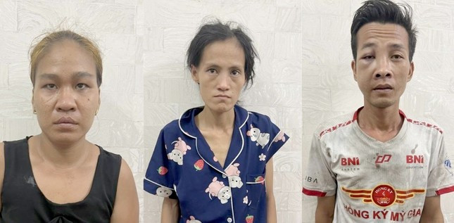 Nhóm của đối tượng Có bị bắt giữ.